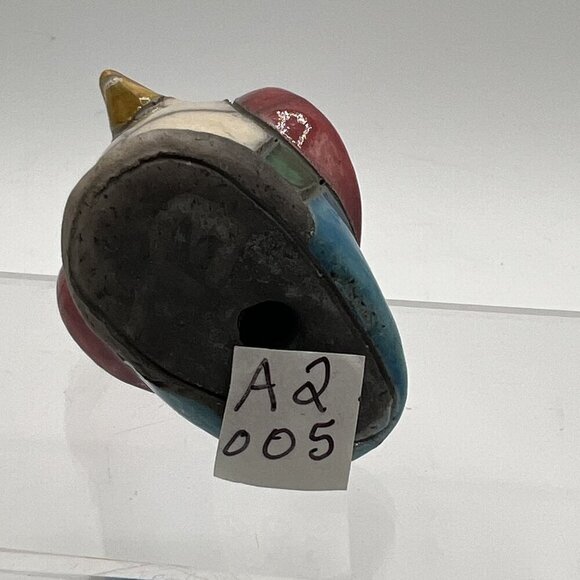 Fenix Raku Pottery Handcrafted 3.5" Ceramic Penguin Artisan Collectible Artsy - Picture 11 of 11